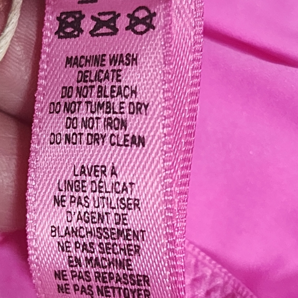 SKIMS Plunge Bras | Womens Micro Cording String Triangle Bra Neon Orchid/ 2X/NWT - Picture 5 of 8